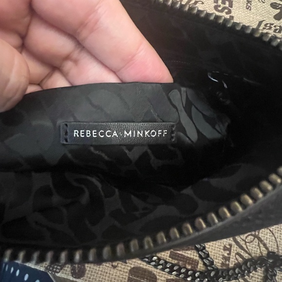 Rebecca Minkoff Black Textured Leather Bag - Picture 5 of 8